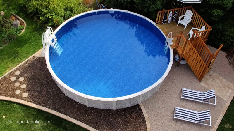 Remodelaholic | How to Install an Above Ground Pool (with Video)