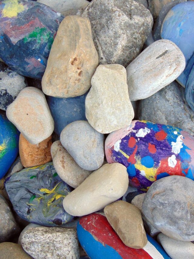 SIMPLE ROCK PAINTING IDEAS FOR KIDS