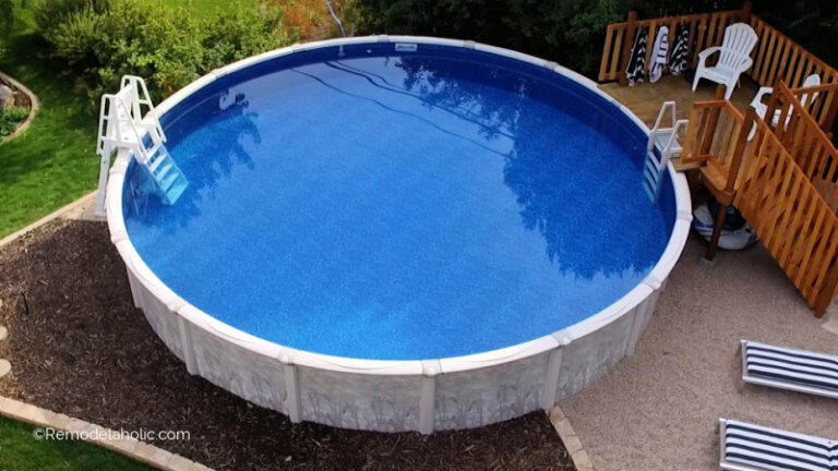 How to Install an Above Ground Pool (with Video) | Remodelaholic