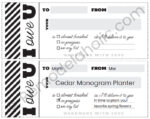 Free Printable Blank Coupon Template for Handmade Gifts or Personalized ...