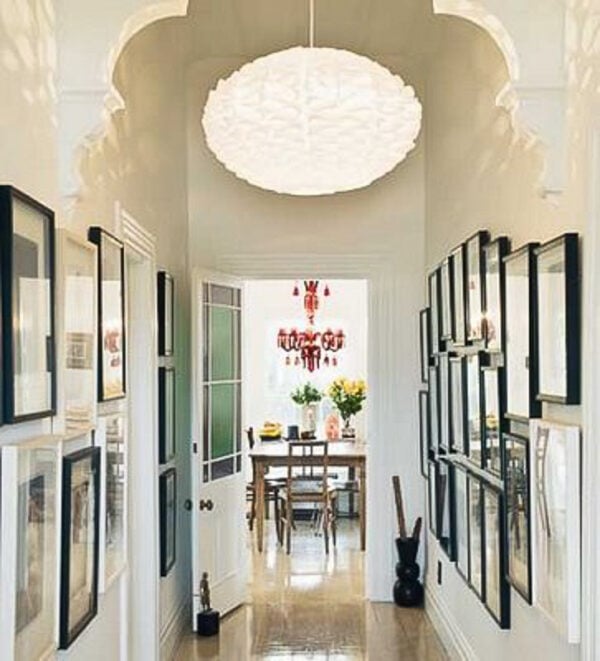 Decorate A Hallway Beautiful Light Fixture And Architectural Corbels Via Home Stories A To Z