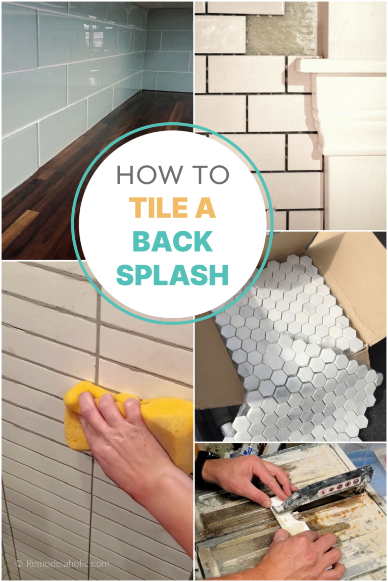 Remodelaholic How to Install Kitchen Backsplash Tile A DIY Guide for