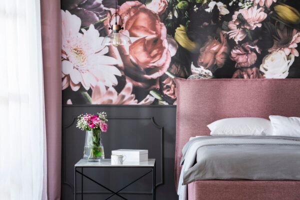 Flower Wallpaper Bedroom 2SS