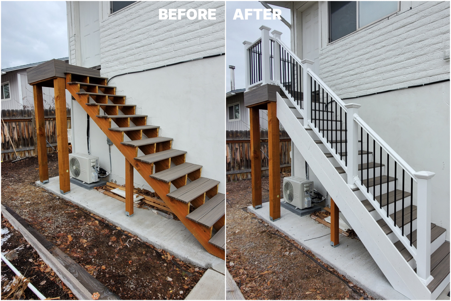 How To Install DIY Deck Railing for Stairs: A Step By Step Guide ...