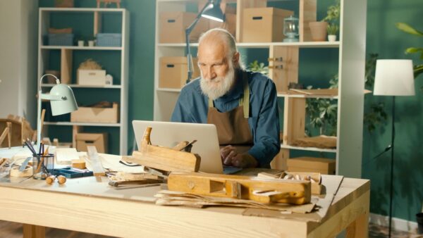 Man Planning Garage