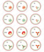 3 Free Christmas Gift Tag Printables for Easy Christmas Magic ...