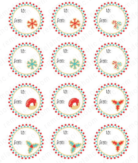 3 Free Christmas Gift Tag Printables for Easy Christmas Magic ...