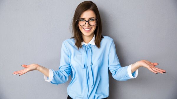 Woman Happy Choice