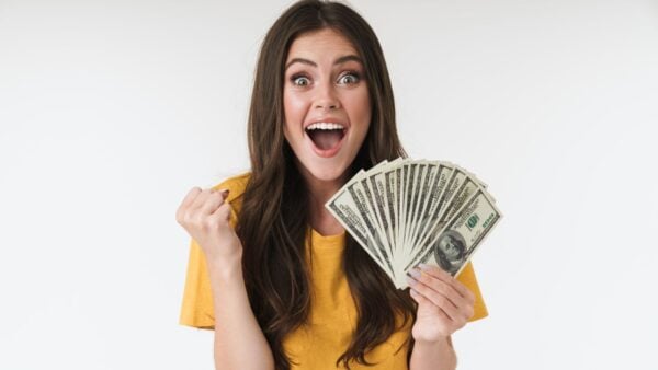 Woman Money Shock