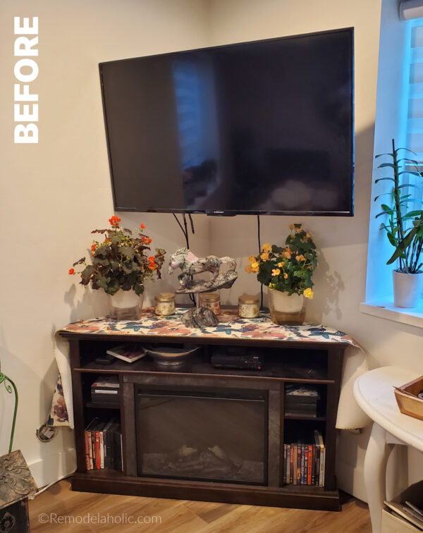 How to Build a Gorgeous DIY Corner Fireplace (Plus a Mantel with Hidden ...