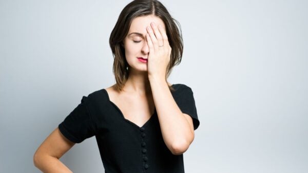 Woman Having Regret