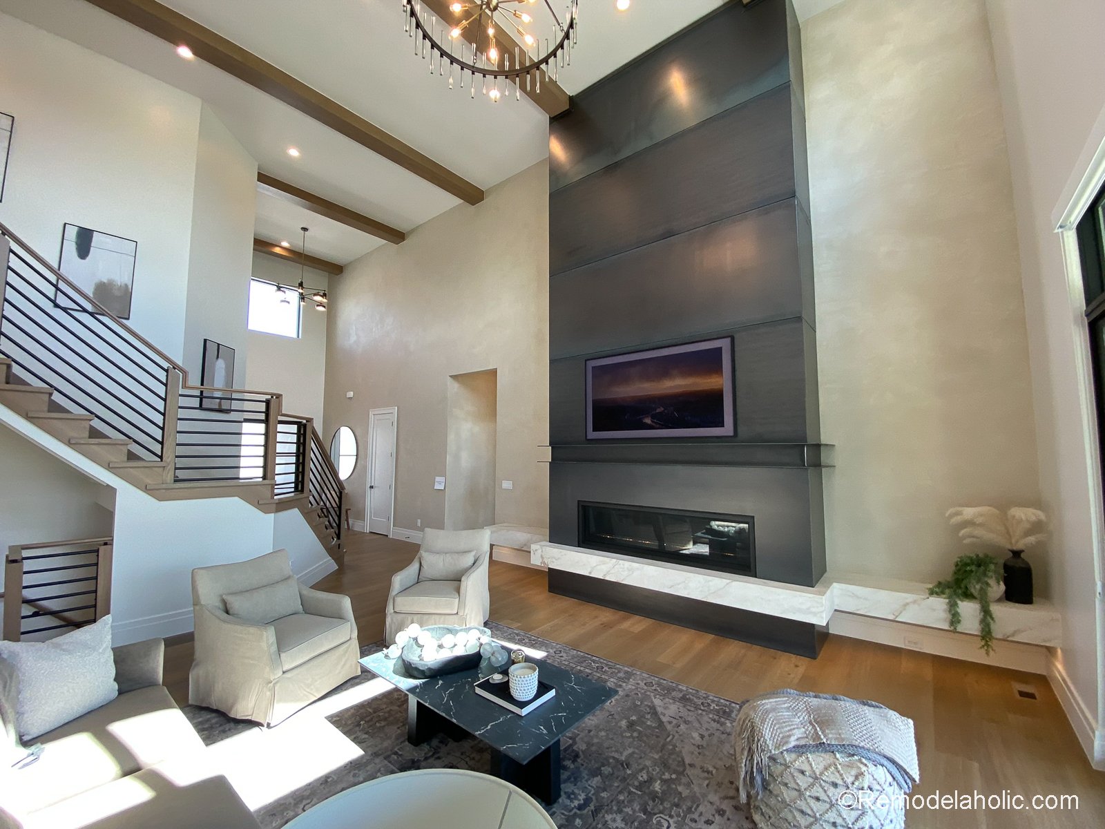 UVP23 H21 Kaizen Custom Homes D Eclectic Design Co Remodelaholic Tall Walls Decorating Ideas (2)