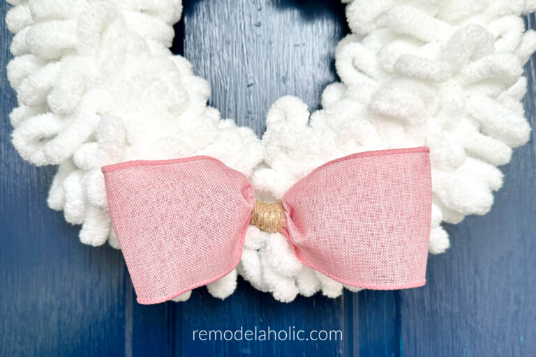 Easy 30-Minute DIY Dollar Tree Bunny Wreath for Easter | Remodelaholic