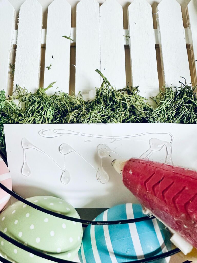 Whimsical Dollar Tree Bunny Butt Easter Egg Wreath DIY | Remodelaholic
