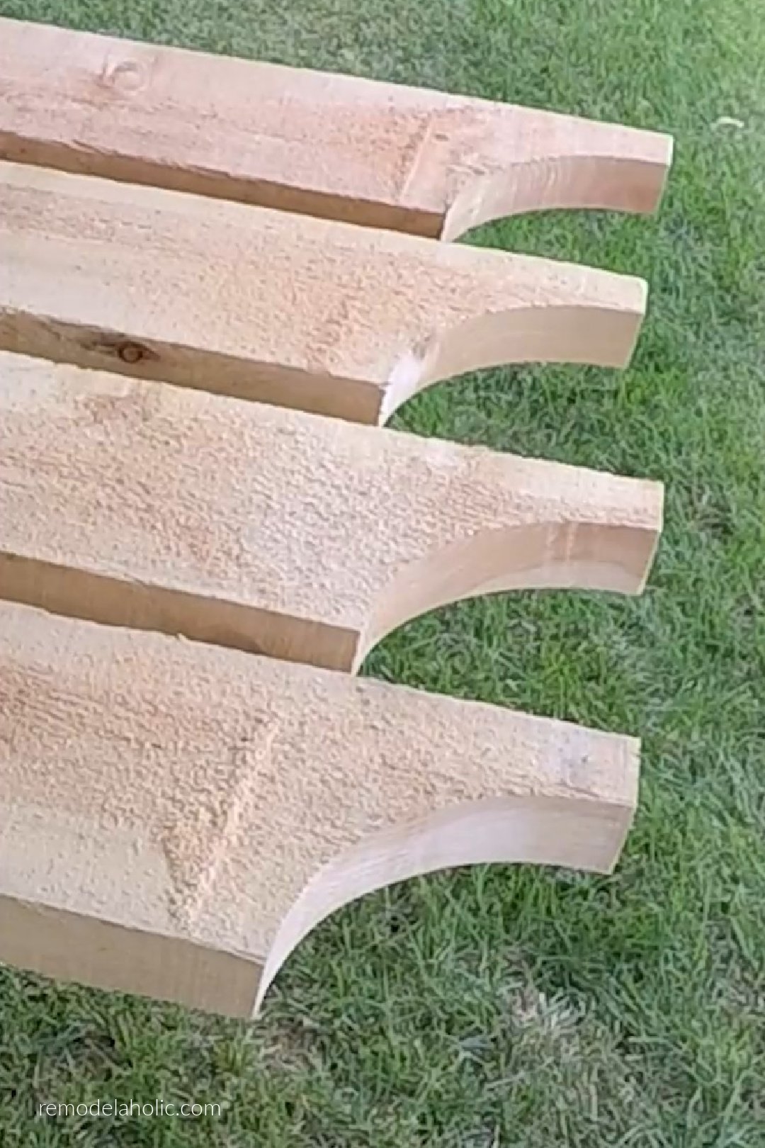 DIY Arbor Swing How to Cut Pergola Rafter Tail Designs (with Printable