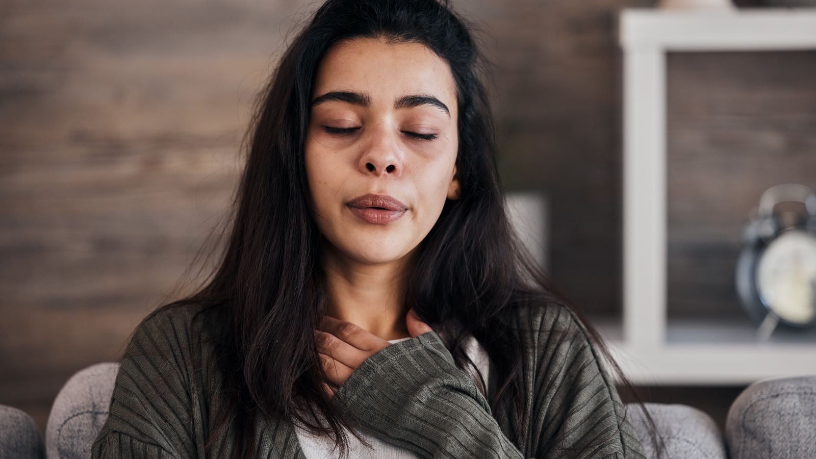 Woman Stress In The House